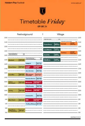 HP news timetable grafik